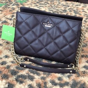 Kate Spade Mini-Convertible Quilted Leather Bag